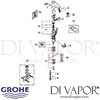 Grohe Europlus E Infra-Red Electronic Basin Tap Spares